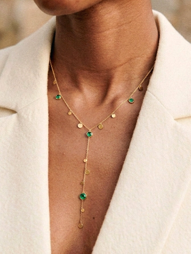 Lumira Necklace in Green