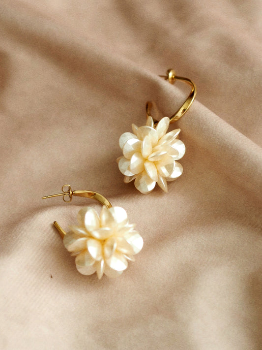 Emilie Flower Earrings