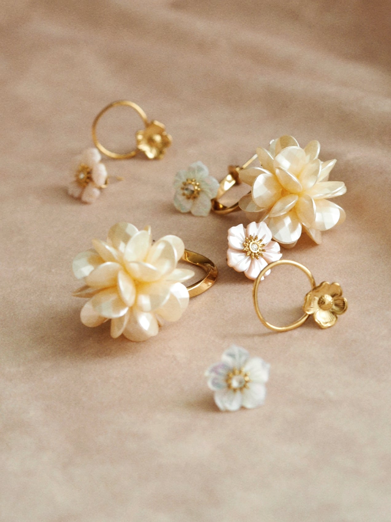 Emilie Flower Earrings