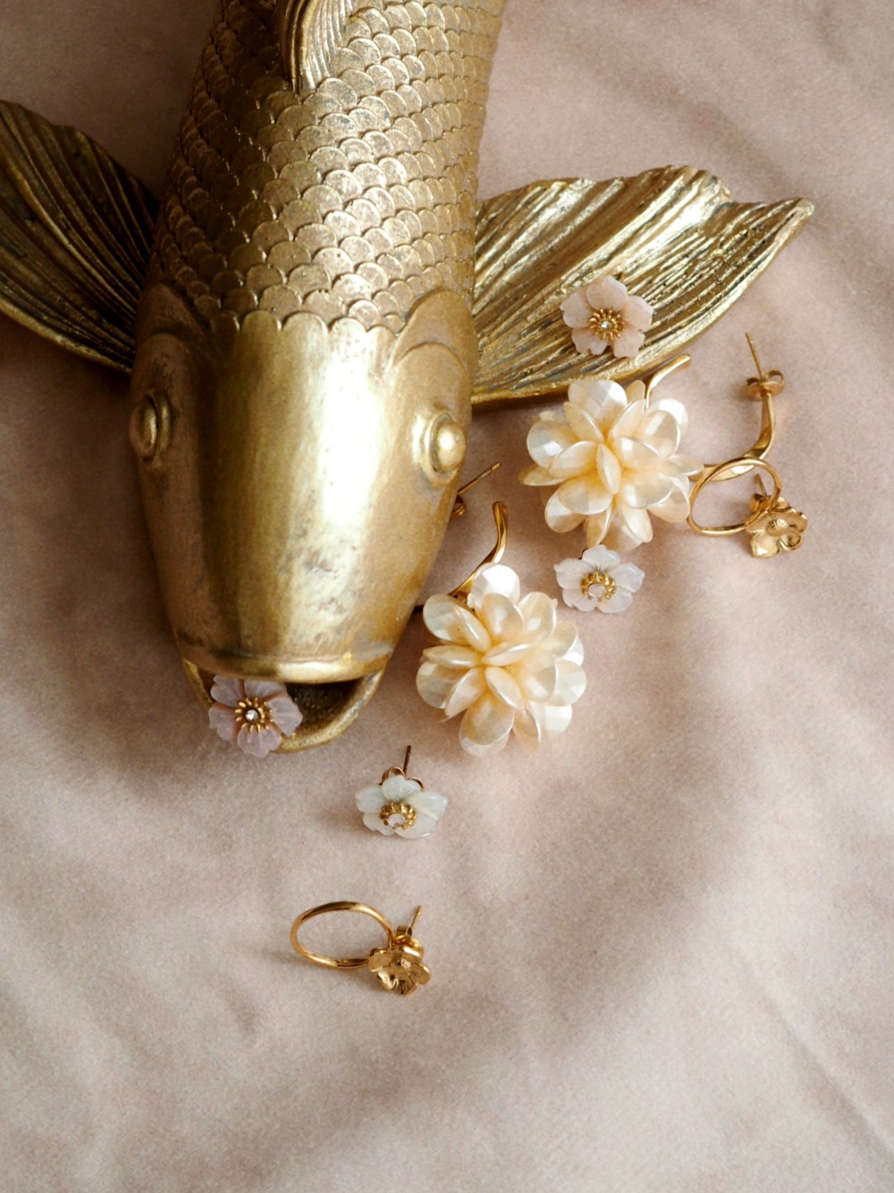 Emilie Flower Earrings