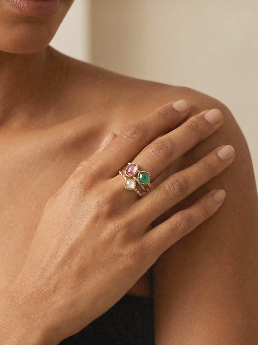 Gladys Gemstone Ring