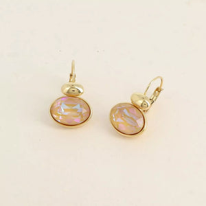 Timeless Swarovski Stone Hoops / Orche Delite