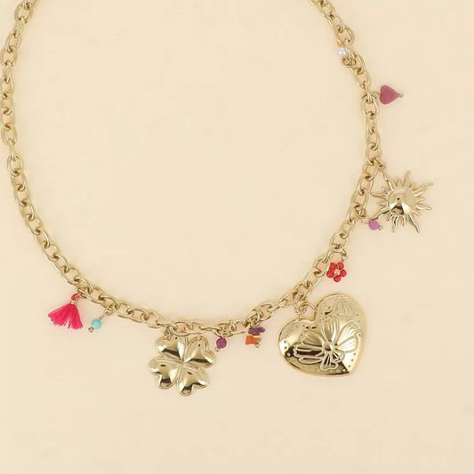 Laura Heart Necklace