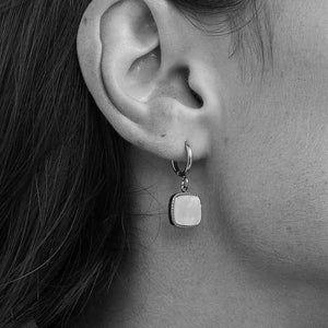 Zoe Lapis Lazuli Hoops