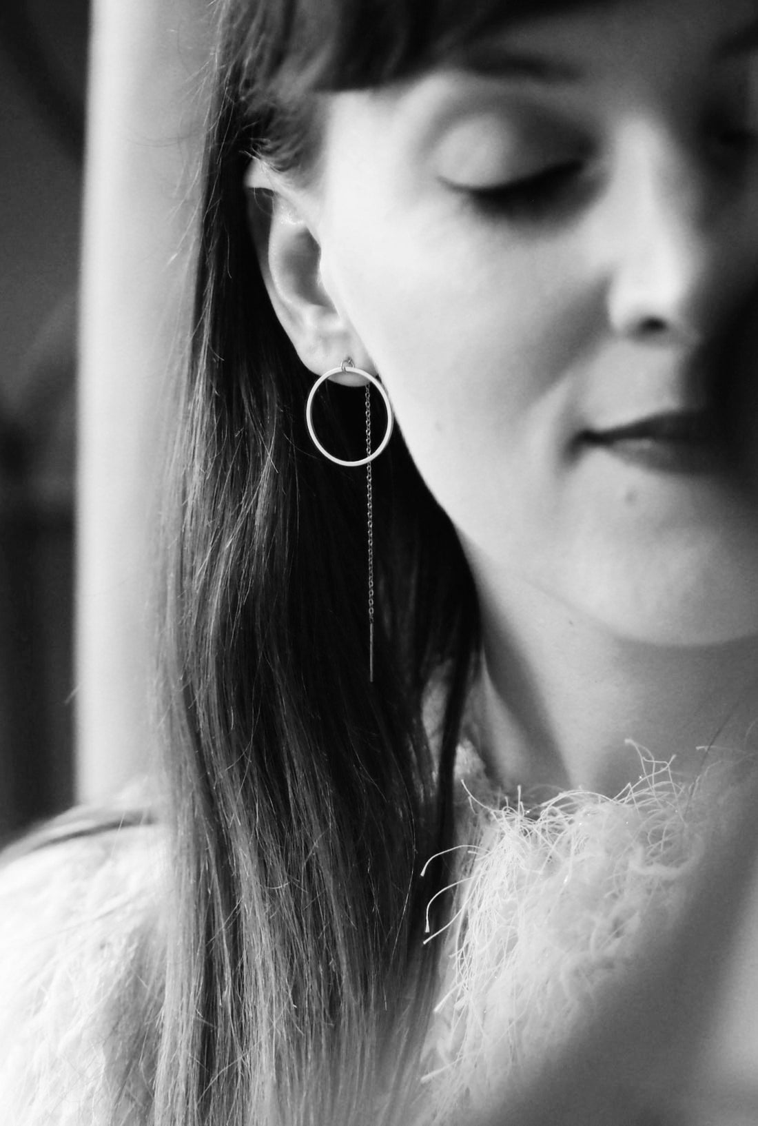 Luna Earrings In Silver 🎁