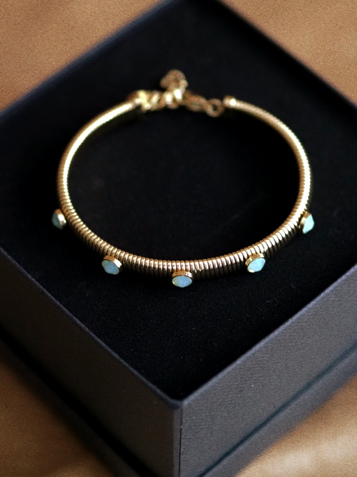 Unique Adele Bracelet In Light Blue