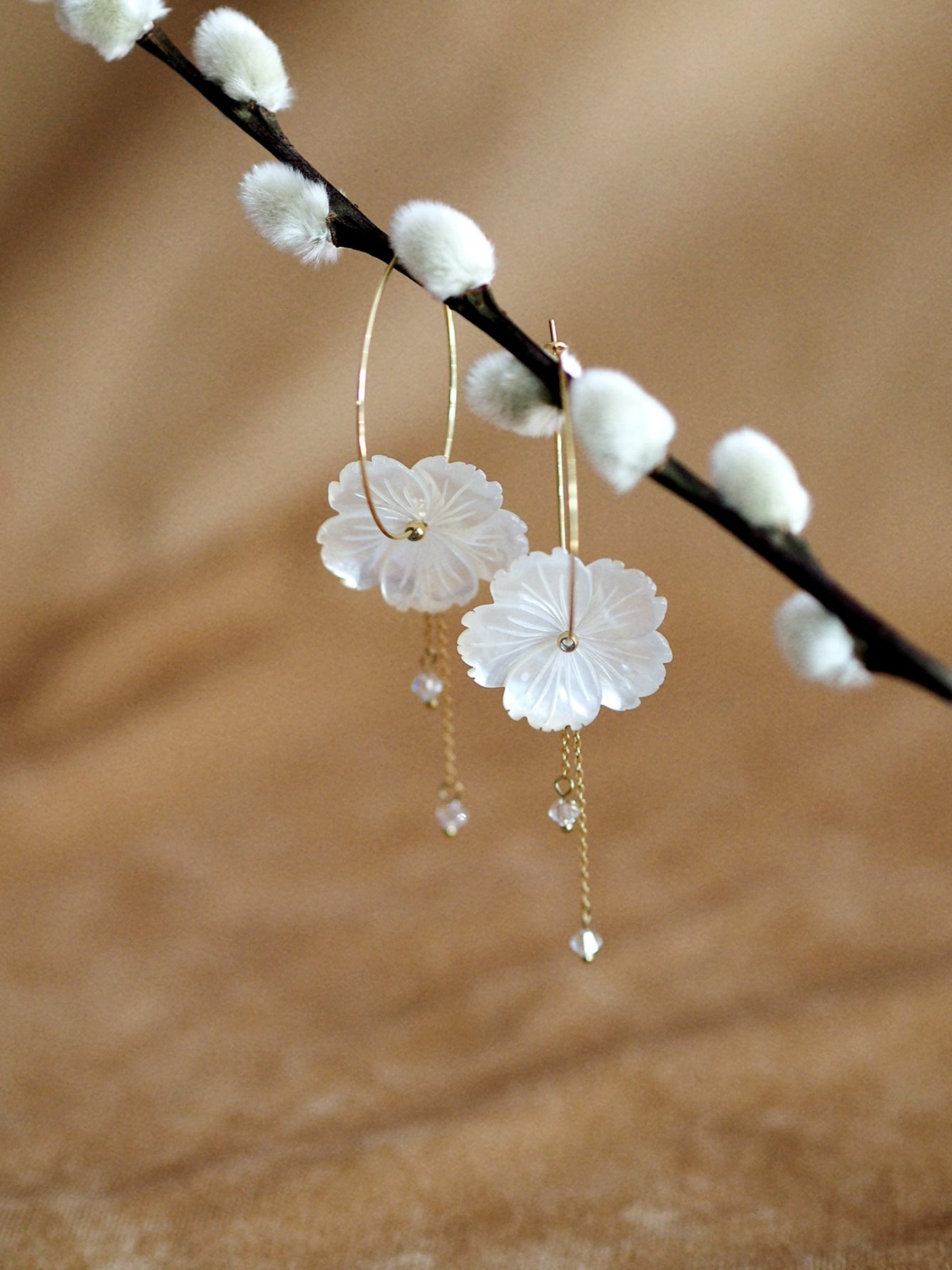 Lily Flower Earrings