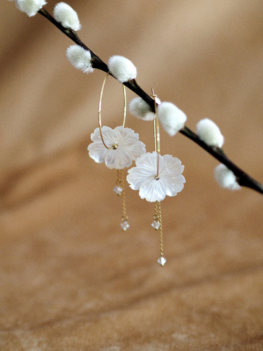 Lily Flower Earrings