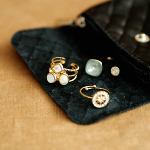 Trilogy Pearl Ring in Gold