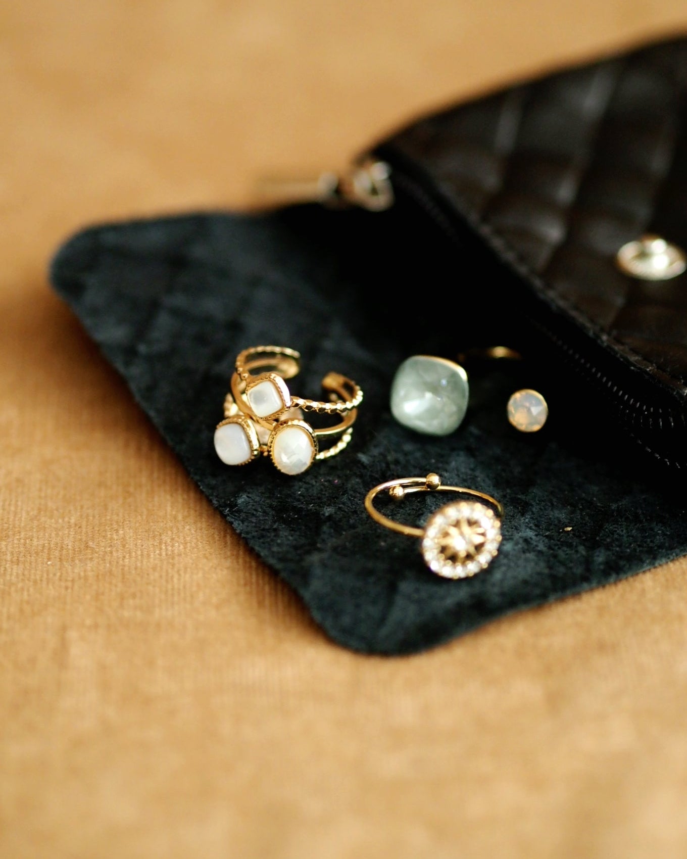 Trilogy Pearl Ring in Gold