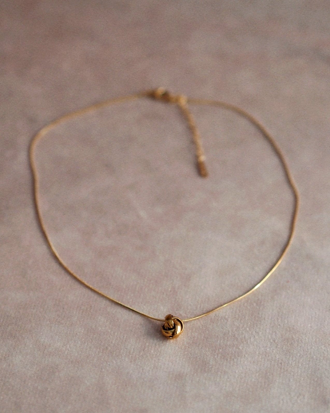 Esme Fine Necklace in Gold