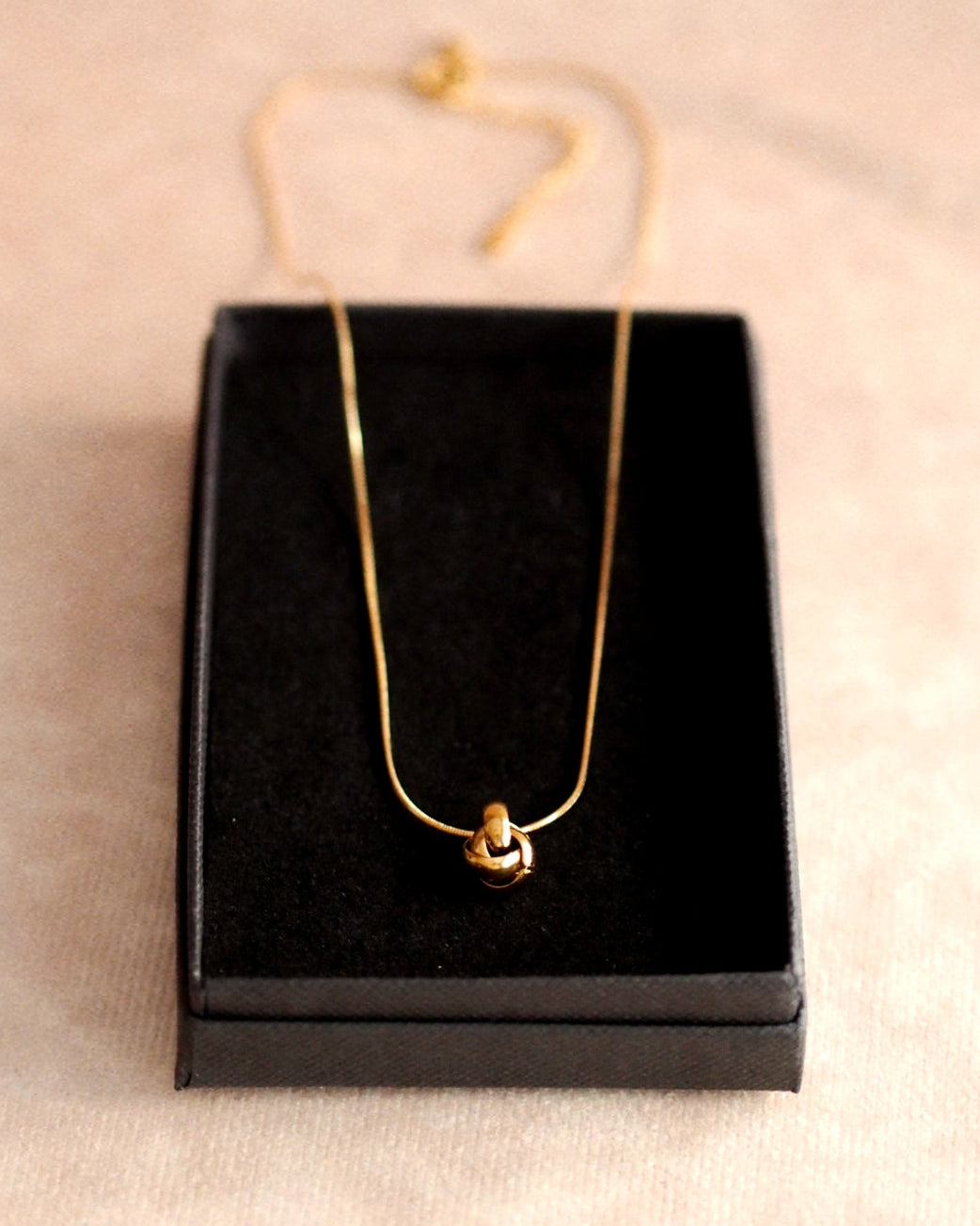 Esme Fine Necklace in Gold