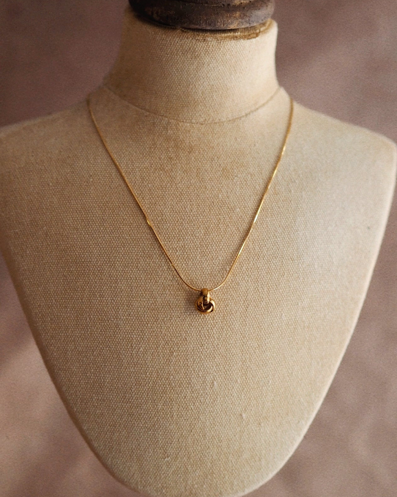 Esme Fine Necklace in Gold