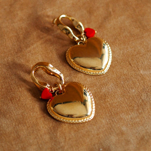 Amorette Earrings in Gold