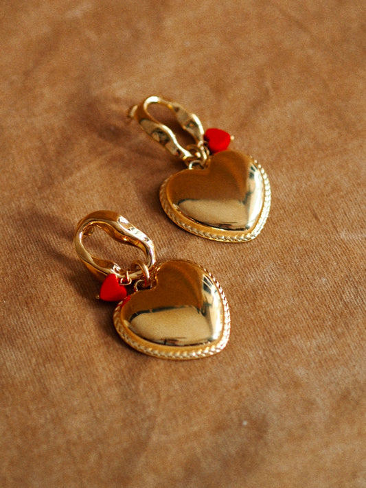 Amorette Earrings in Gold