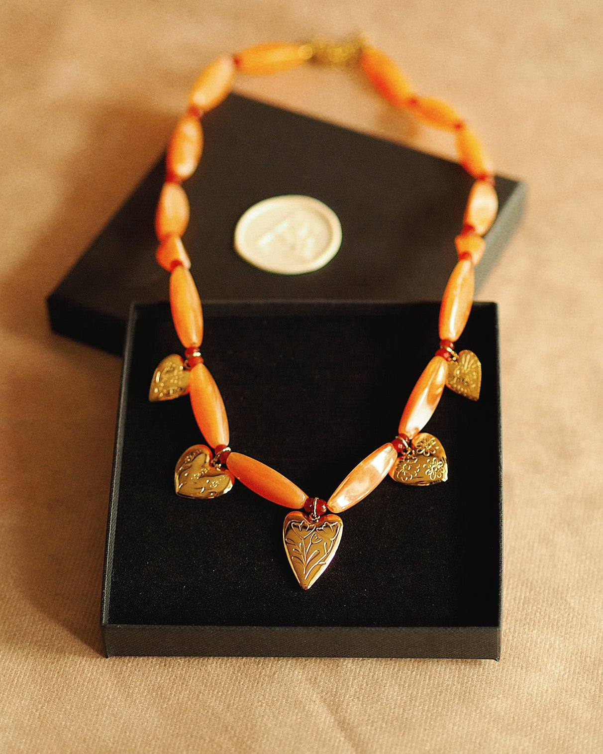 Amber Statement Necklace