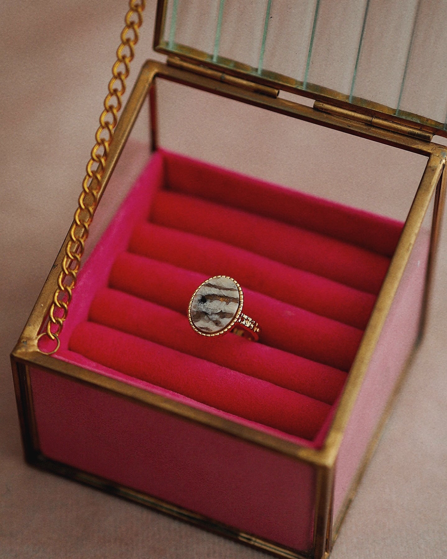 Unique Amethyst Ring in Gold