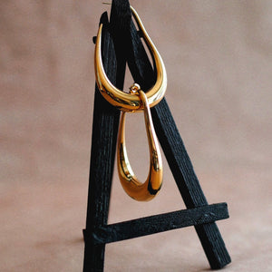 Alina Earrings in Gold