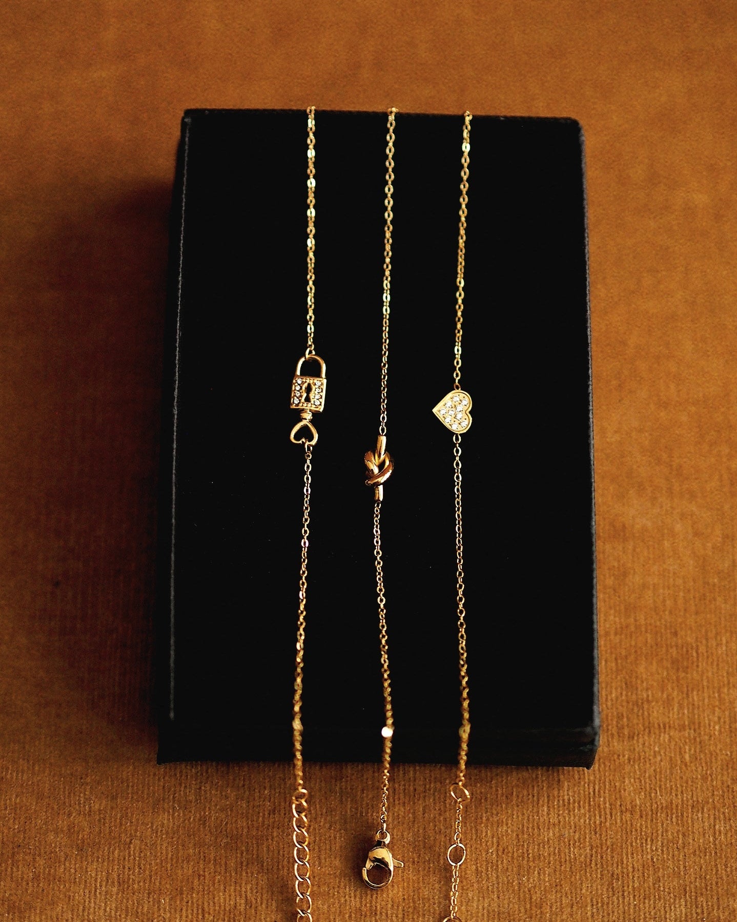 Heartlock Bracelet in Gold