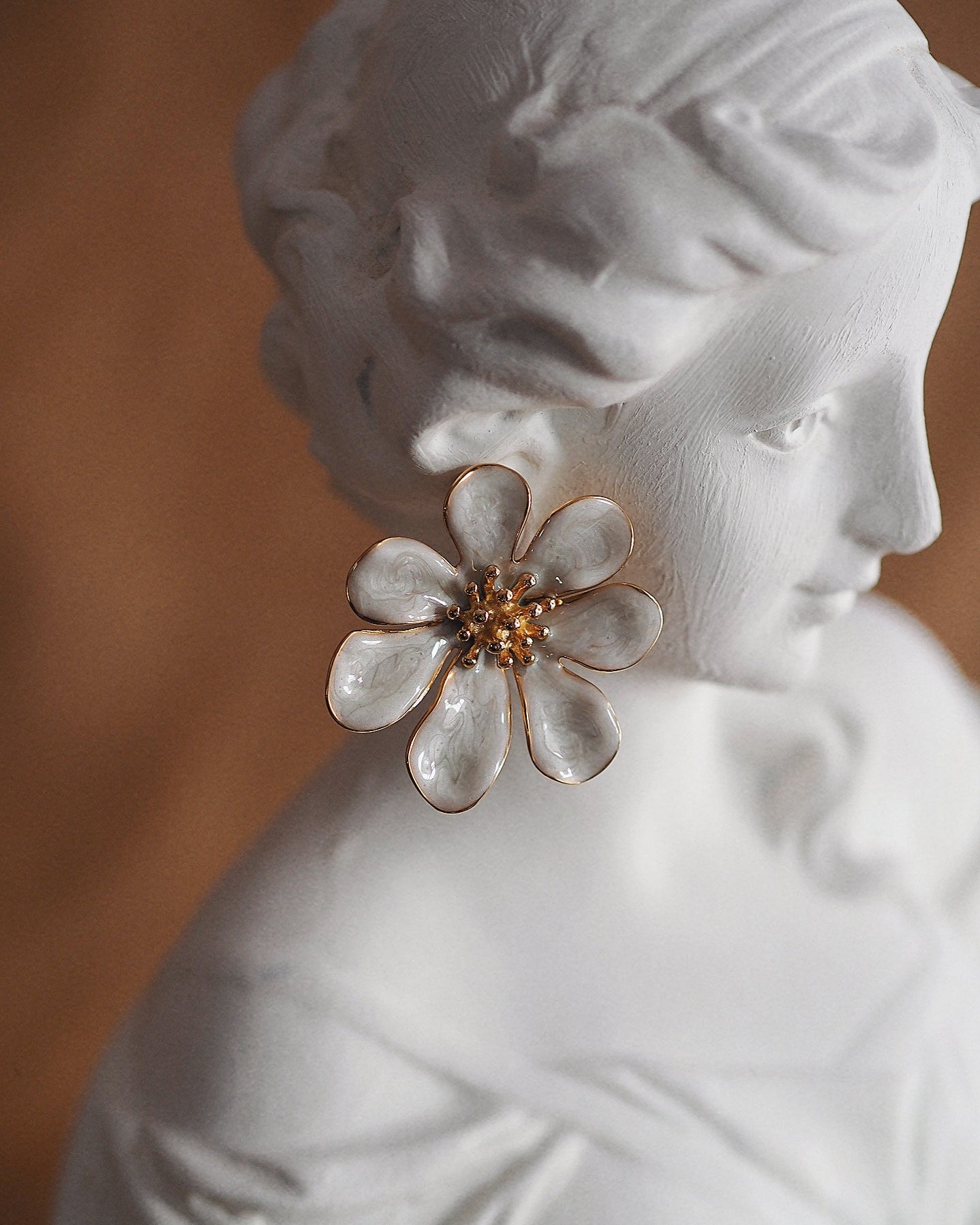 Daisy Flower Earrings