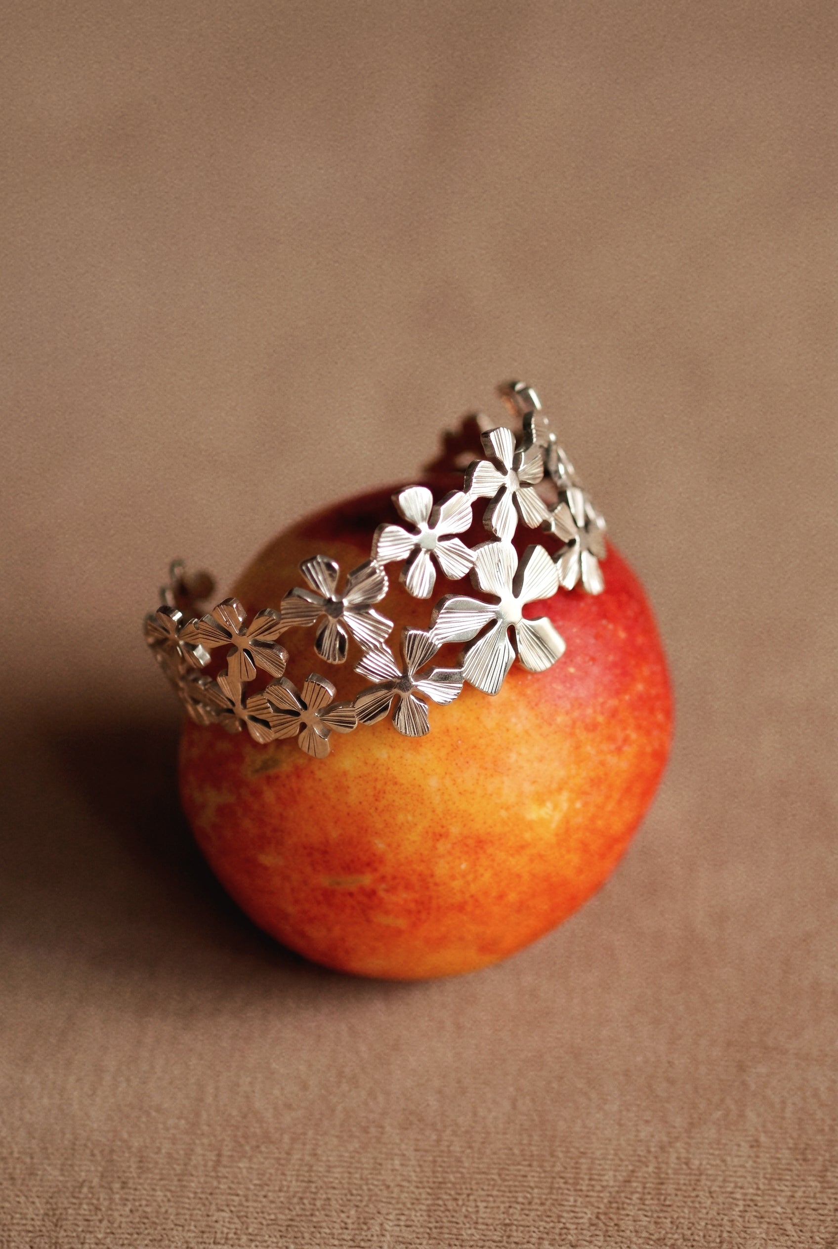 Miriam Bangle in Silver
