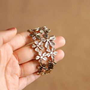 Miriam Bangle in Silver
