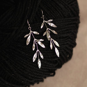 Olivia Earrings in Silver (Petite)