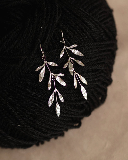 Olivia Earrings in Silver (Petite)
