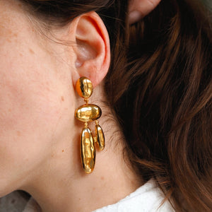 Odette Earrings in Gold