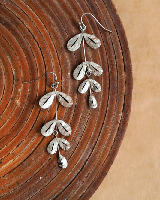 Anett Earrings in Silver