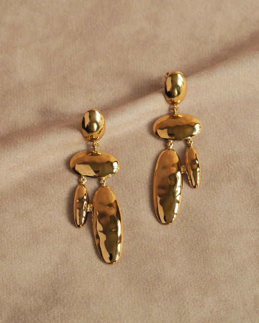 Odette Earrings in Gold
