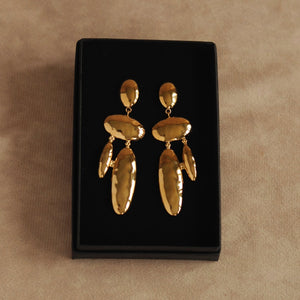 Odette Earrings in Gold