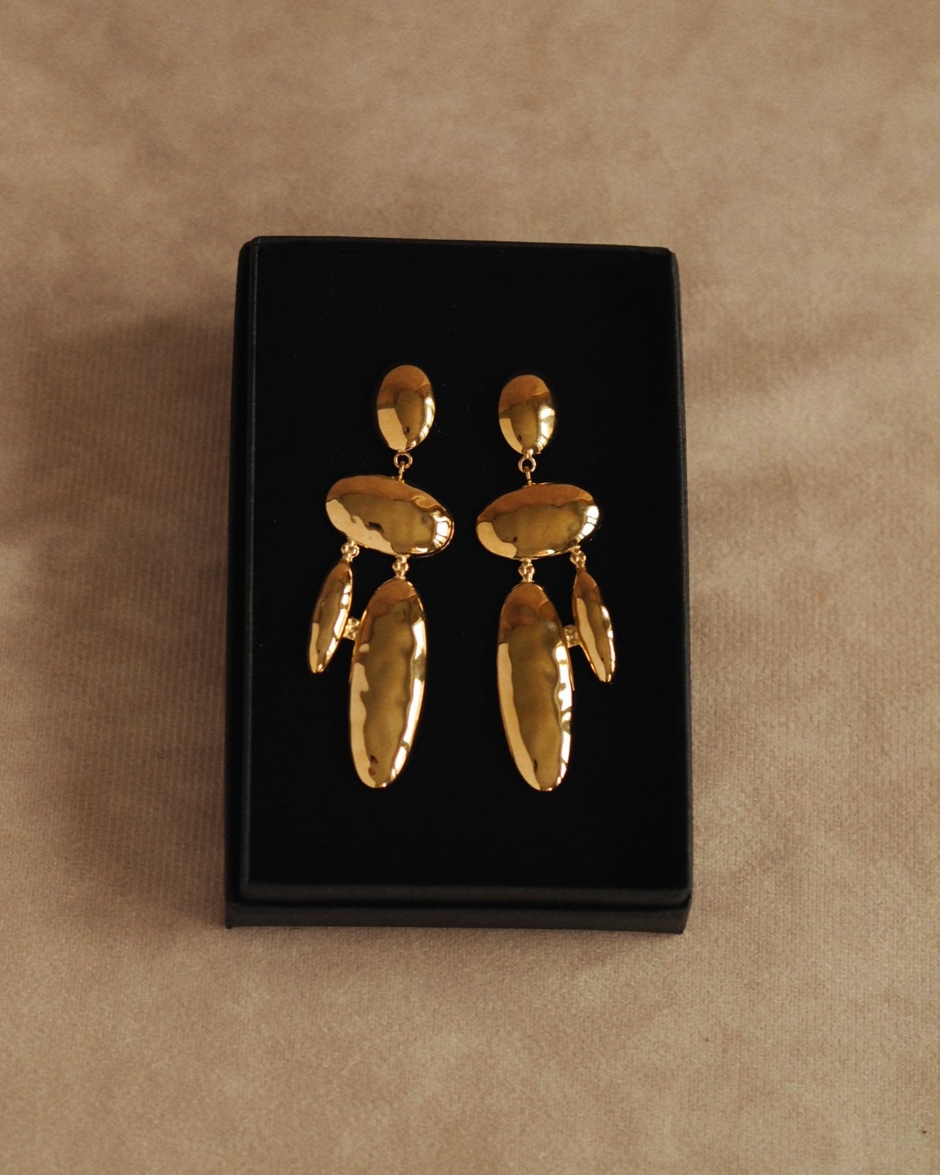 Odette Earrings in Gold