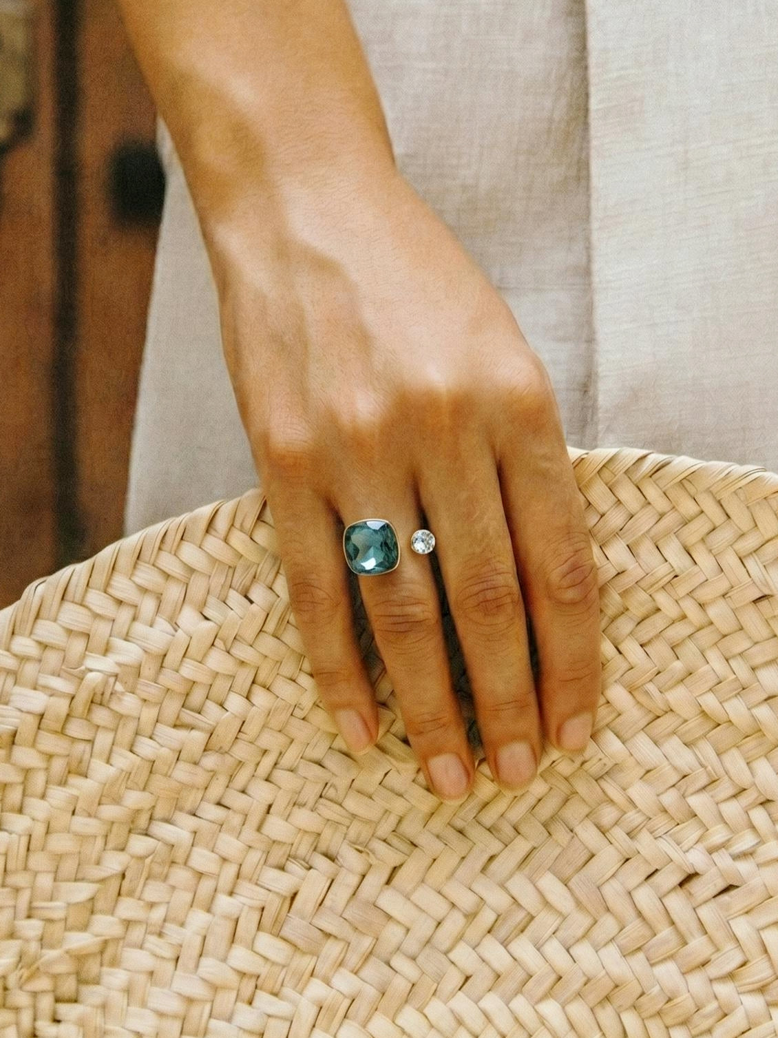 Danielle Lazur Swarovski Ring