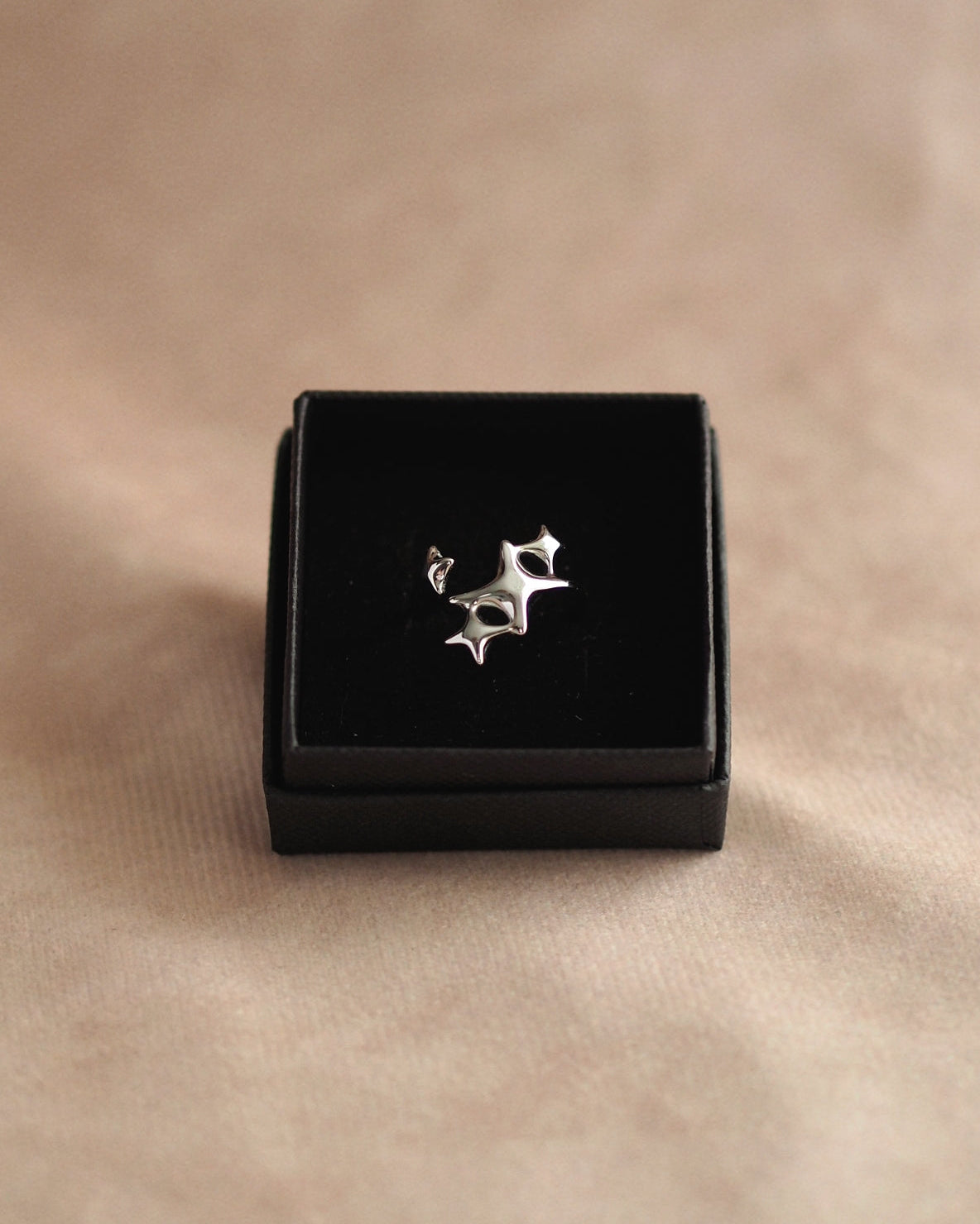 Nina Star Ring in Silver