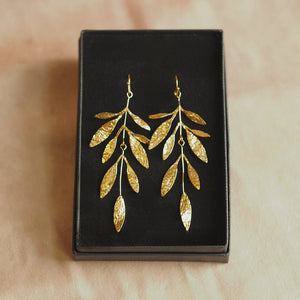 Olivia Earrings in Gold (Grande)