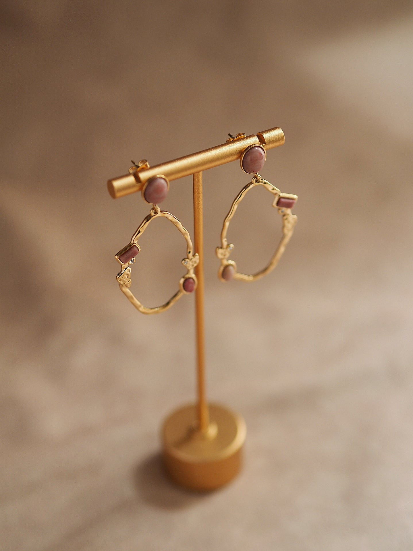 Lorraine Earrings in Gold