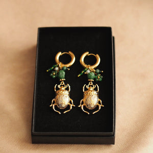 Unique Beetle Earrings