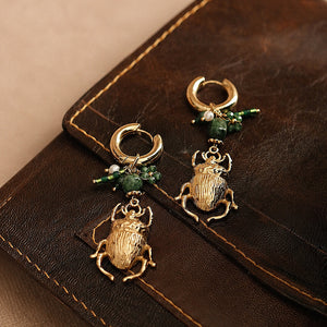 Unique Beetle Earrings