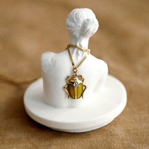 Unique Beetle Necklace