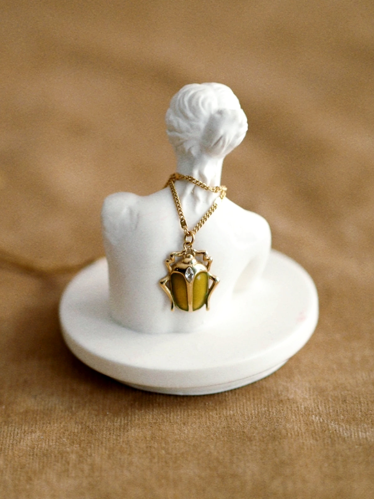 Unique Beetle Necklace