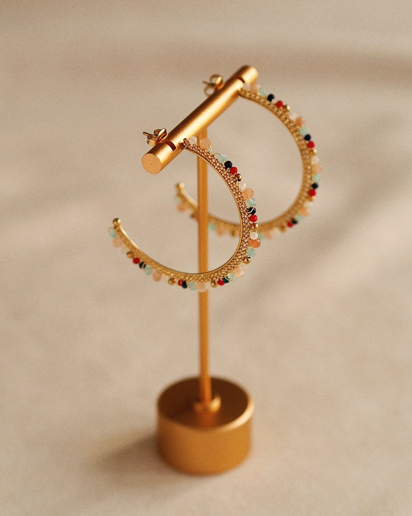 Gemstone Hoops / Multicolour