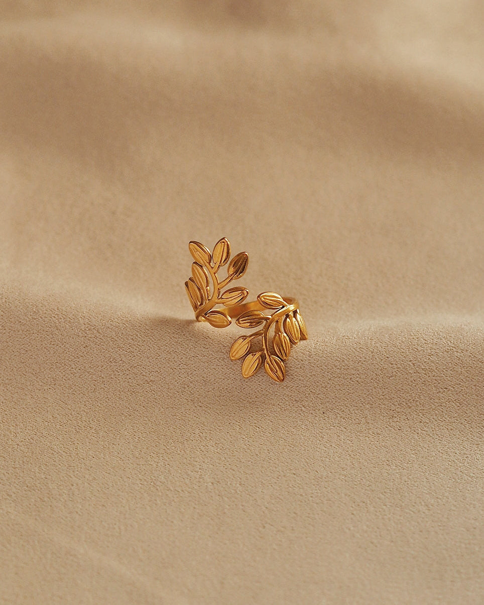 Olive Leaf Ring