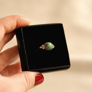 Emilie Green Gemstone Ring