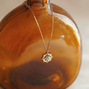 Marina Star Necklace in Gold