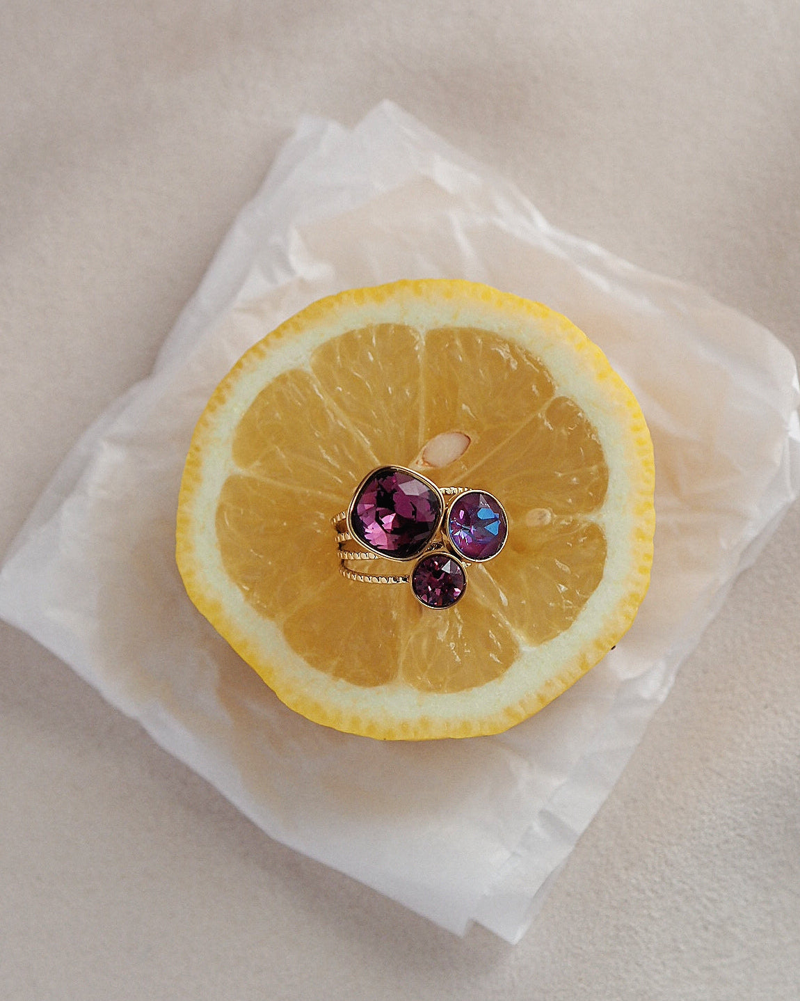 Violette Swarovski Ring