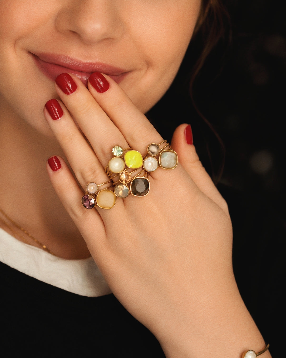 Violette Swarovski Ring