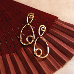 Mila Dreamloop Earrings
