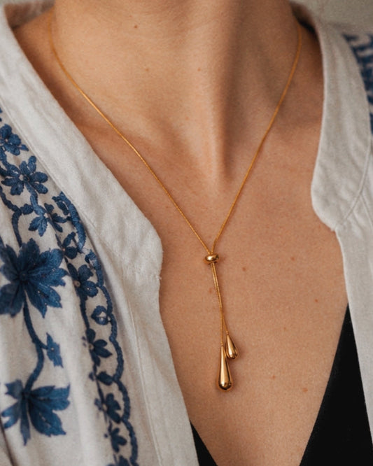 Tassel Drop Necklace