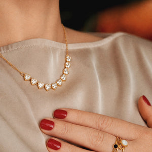 Elegant Hearts Neckless